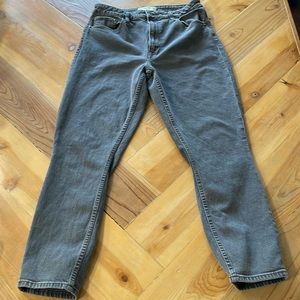 Abercrombie & Fitch Curve Love High Rise The Skinny Jean Black Washed-30